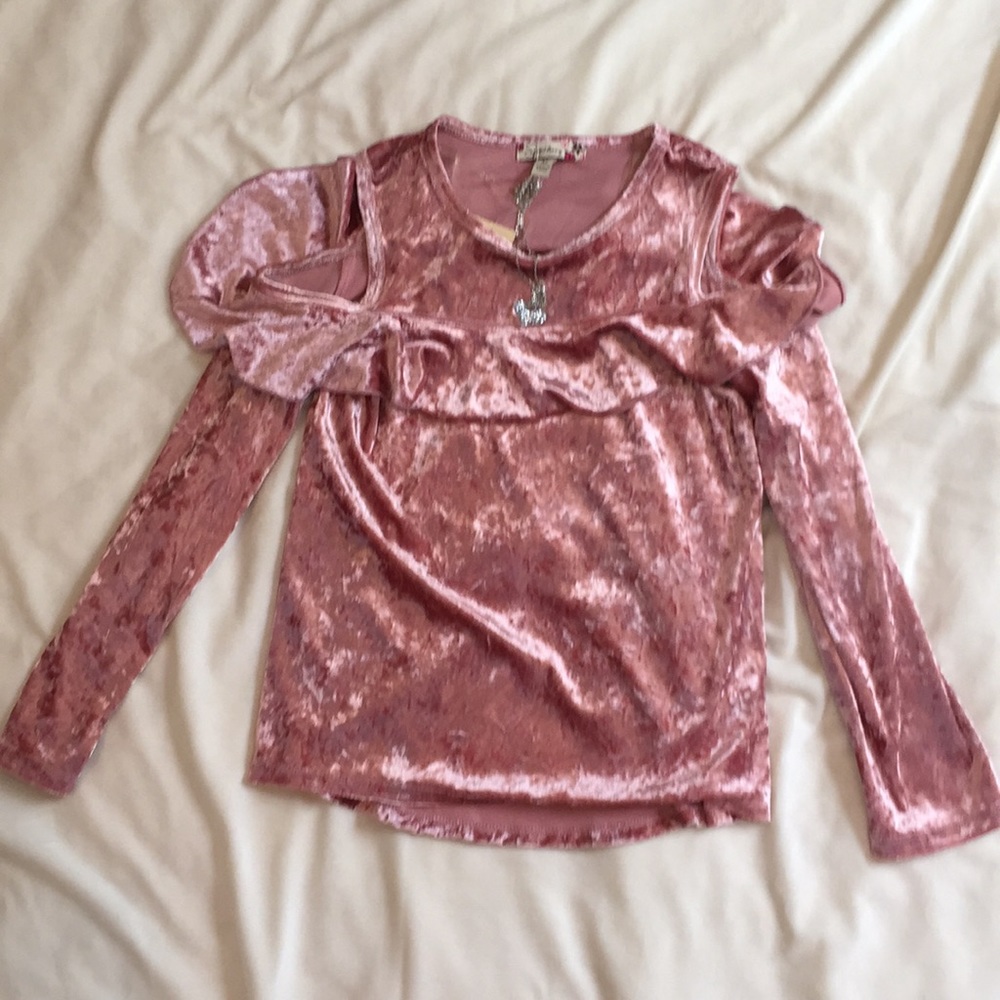 Medium kids sized speechless pink shirt